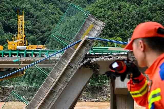 A Bridge Collapse In China